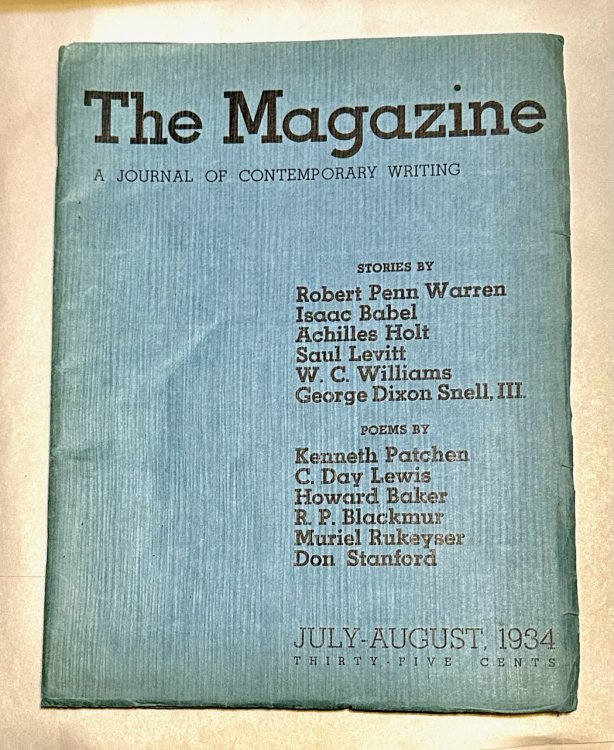 The Magazine /A Journal of Contemporary Writing