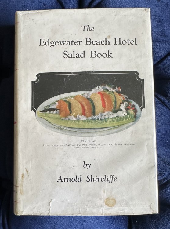 The EDGEWATER BEACH HOTEL SALAD BOOK
