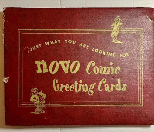 Novo Laughs / NOVO Comic Greeting Cards<br/>2 Sample Books,