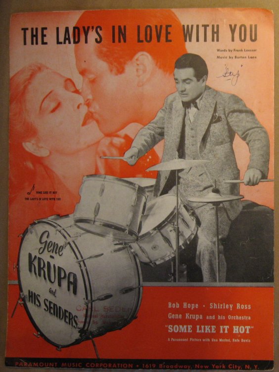 The Lady's in Love with You (Bob Hope, Shirley Ross, Gene Krupa and His Orchestra 