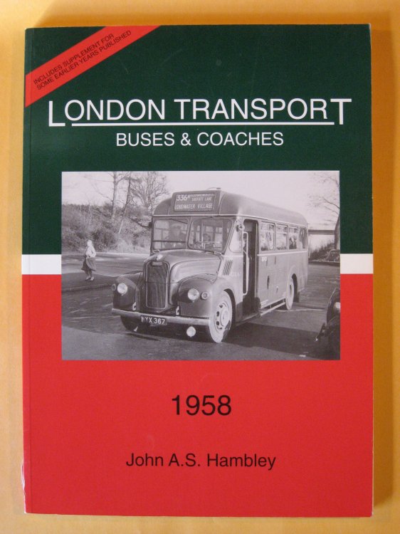 London Transport Buses and Coaches 1958