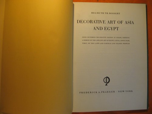 Decorative Art of Asia and Egypt