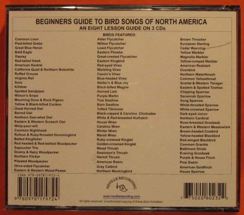 Beginner's Guide to Bird Songs of North America