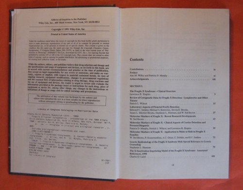 Fragile X--Cancer Cytogenetics: Proceedings of the 1989 Albany Birth Defects Symposium XX, Held in Albany, New York, October 16-17, 1989