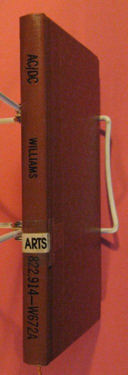 Blank Journal (AC/DC) / Blank Book / Diary / Sketch Book