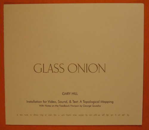 Glass Onion -- Gary Hill: installation for Video, Sound, & Text: a Topological Mapping