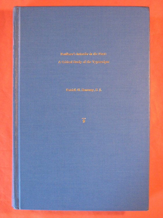 Faulkner's Intruder in the Dust: A Critical Study of the Typescripts