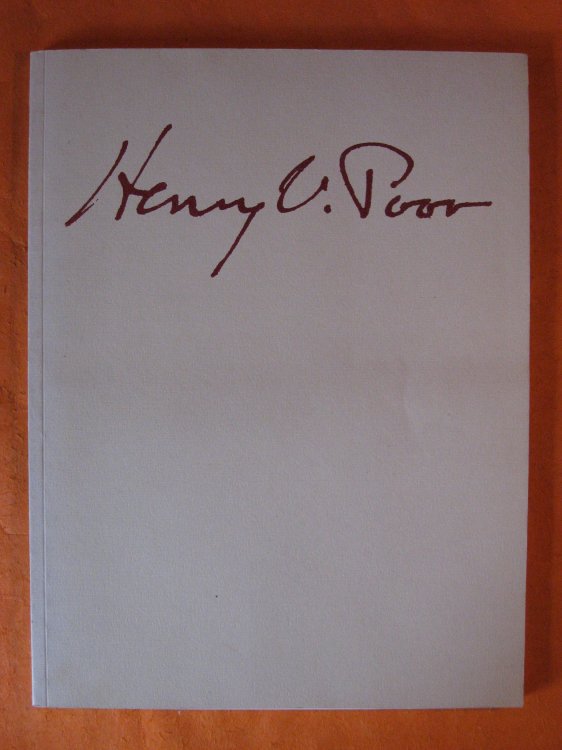 Henry Varnum Poor, 1887 -- 1970, a Retrospective Exhibition