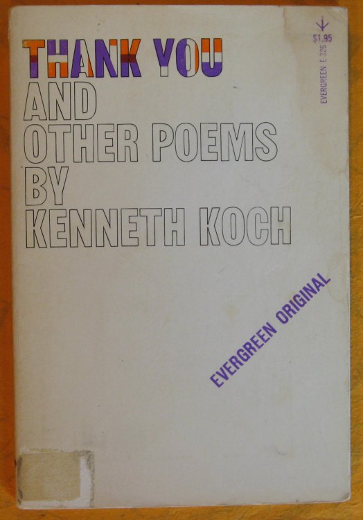 Thank You and Other Poems