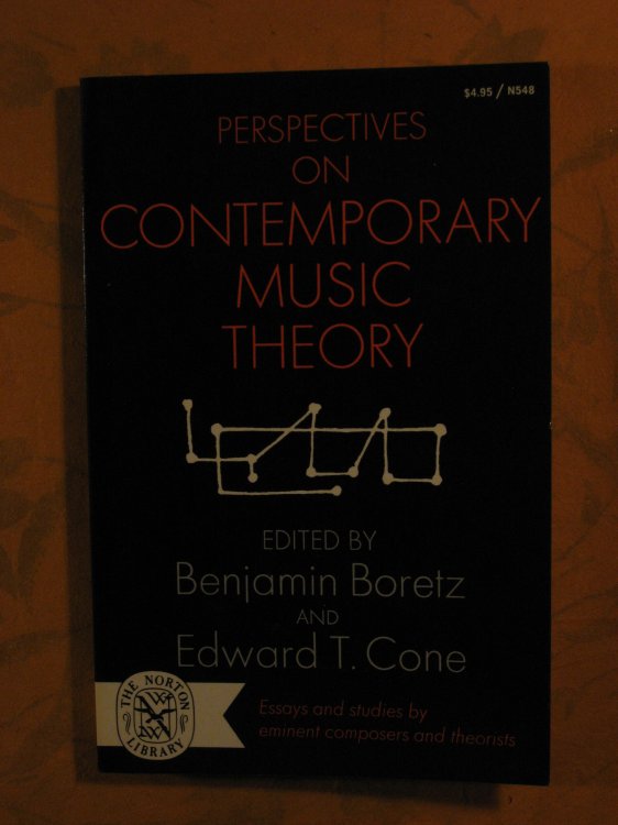 Perspectives on Contemporary Music Theory (The Perspectives of New Music Series)