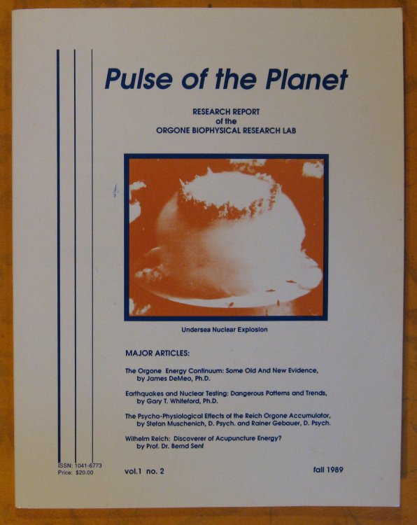 Pulse of the Planet: Research Report of the Orgone Biophysical Research Lab Vol. 1 No. 2