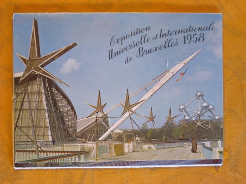 Exposition Universelle et Internationale De Bruscelles 1958 - Accordion Postcard Book