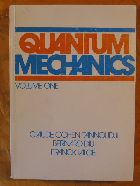 Quantum Mechanics, Vol.1