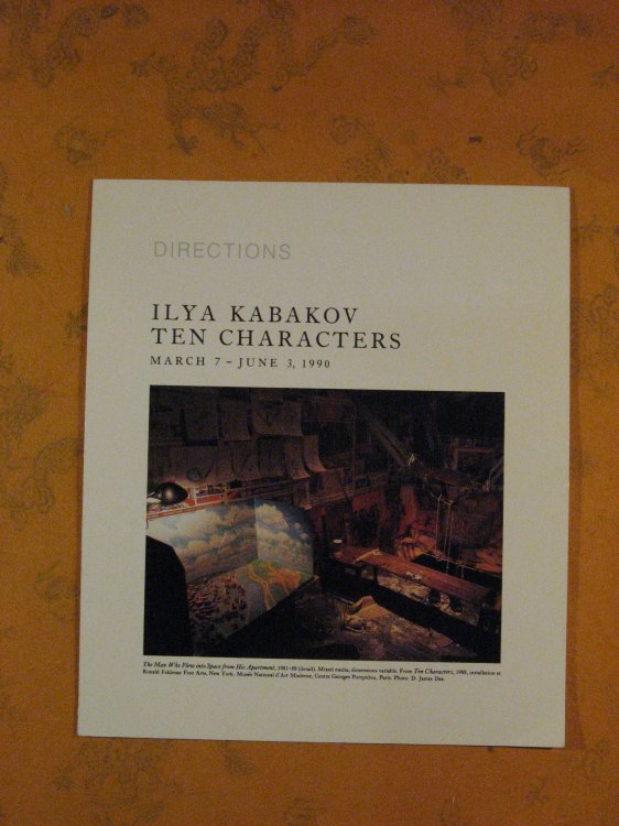 Ilya Kabakov: Ten Characters March 7 - June 3, 1990