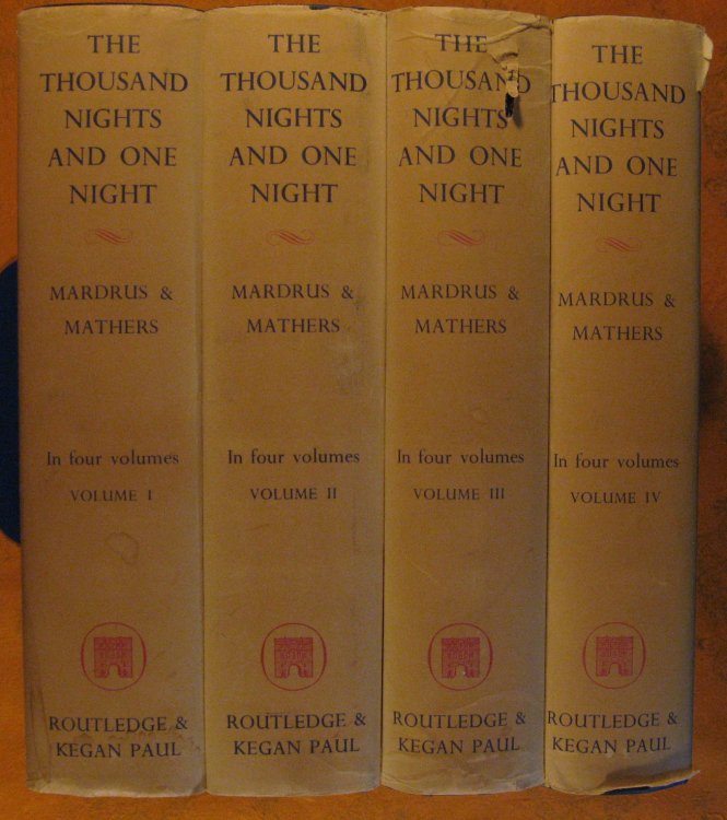 The Book of The Thousand and One Nights (Four Volumes)