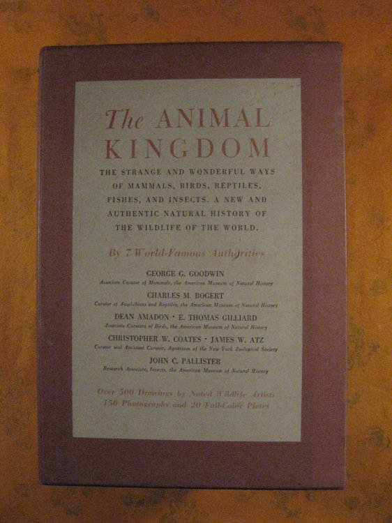 The Animal Kingdom: The Strange and Wonderful Ways of Mammals, Birds, Reptiles, Fishes and Insects, a New and Authentic Natural History of the Wildlife of the World (three Volume set)
