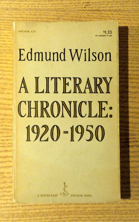 Literary Chronicle, A: 1920 - 1950