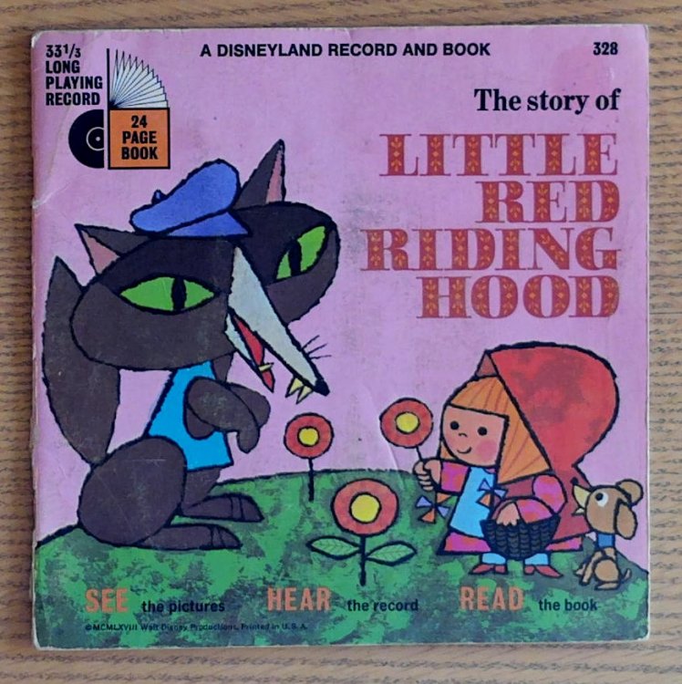 The Story of Little Red Riding Hood: A Disneyland Record and Book