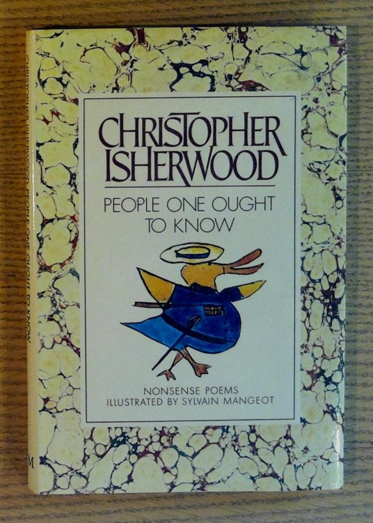 People One Ought to Know: Nonsense Poems