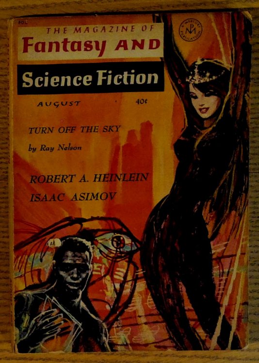 Magazine of Fantasy and Science Fiction August 1963 , Vol. 25 #2