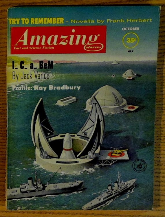 Amazing Stories, October, 1961, Vol. 35 #10