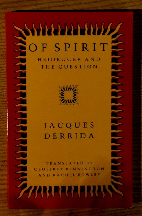 Of Spirit: Heidegger and the Question