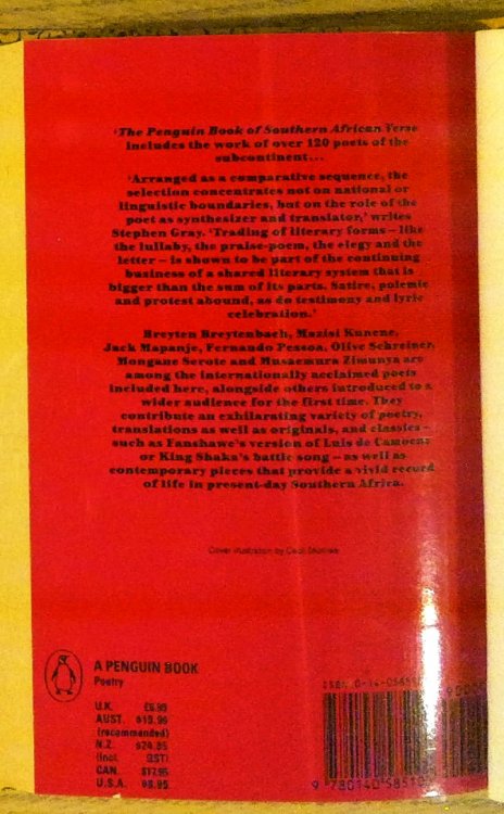 The Penguin Book of Southern African Verse