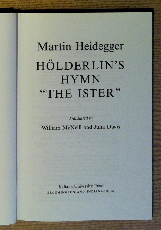 Holderlin's Hymn 
