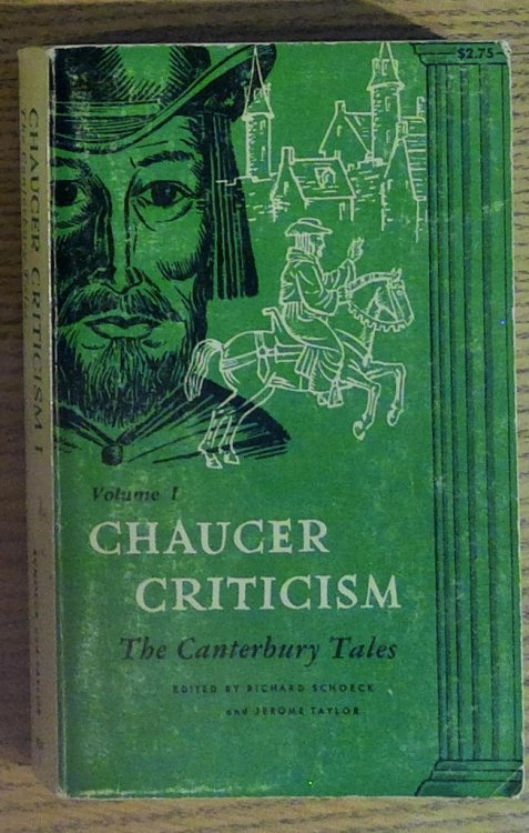 Chaucer Criticism: 