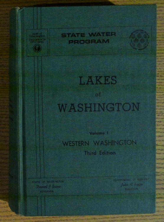 Lakes of Washington: Volume I, Western Washington (Water Supply Bulletin No. 14)