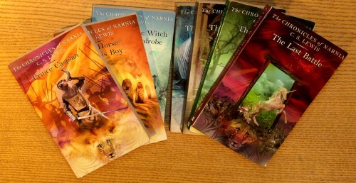 The Chronicles of Narnia: The Magician's Nephew, The Lion the Witch and the Wardrobe, The Horse and His Boy, Prince Caspain, The Voyage of the Dawn Treader, The Silver Chair, The Last Battle
