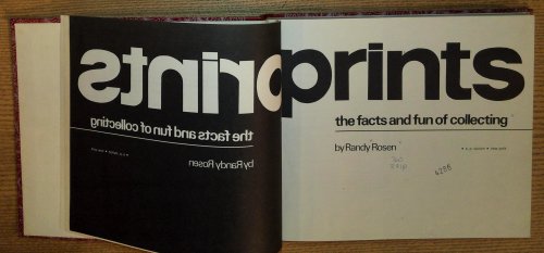 Prints: The Facts and Fun of Collecting