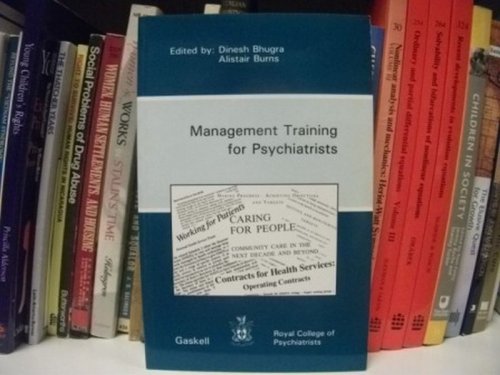 Management Training for Psychiatrists