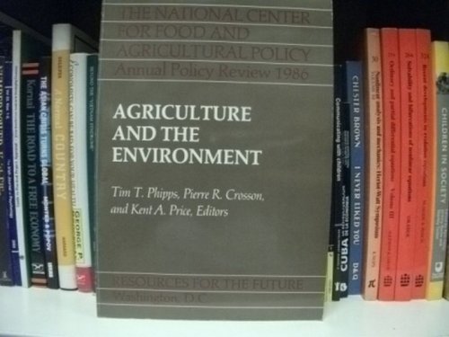 Agriculture and the Environment
