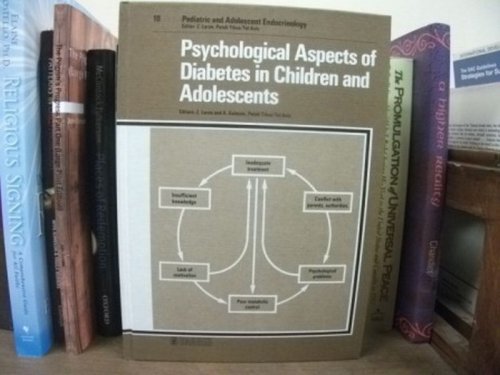 Psychosocial Aspects of Diabetes in Children and Adolescents (Pediatric & Adolescent Endocrinology)