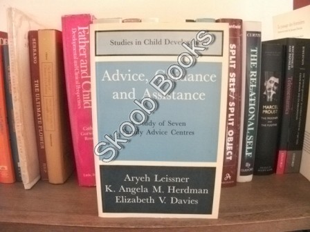 Image for Advice, Guidance and Assistance: A Study of Seven Family Advice Centres (Studies in Child Development) Advice, Guidance and Assistance: A Study of Seven Family Advice Centres (Studies in Child Development)