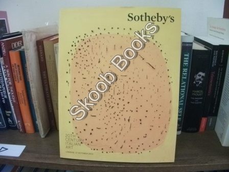 Sotheby's: 20th Century Italian Art: London: 17 October 2013