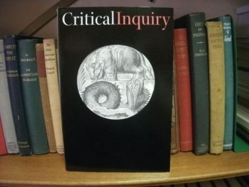Criticial Inquiry: Vol. 34, No. 3, Spring 2008, Pages 393-632