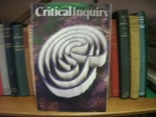 Criticial Inquiry: Vol. 34, No. 5, Special Issue 2008