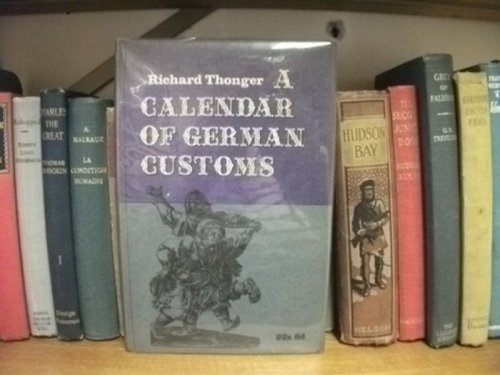 A Calendar of German Customs