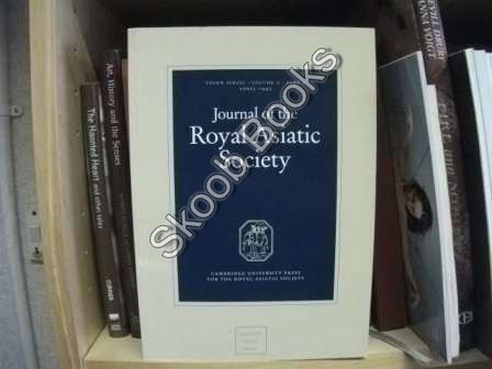 Journal of the Royal Asiatic Society of Great Britain and Ireland, Third Series, Volume 2, Part 1, April 1992