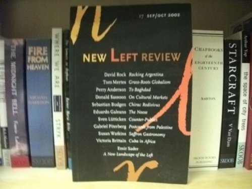 New Left Review 17; Second Series, September October 2002