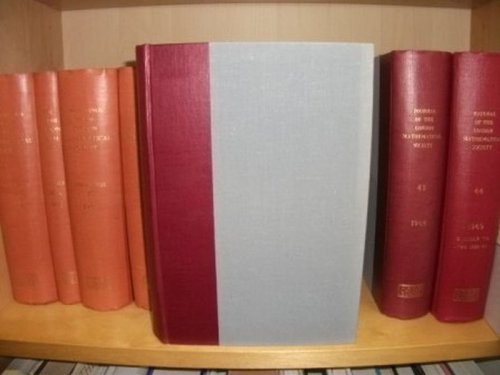 The Journal of the London Mathematical Society, Volume 42, 1967