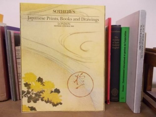Sotheby's: Japanese Prints, Books and Drawings: London: Monday 15th May 1989