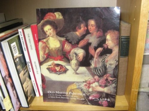 Old Master Paintings, 29 October 2001