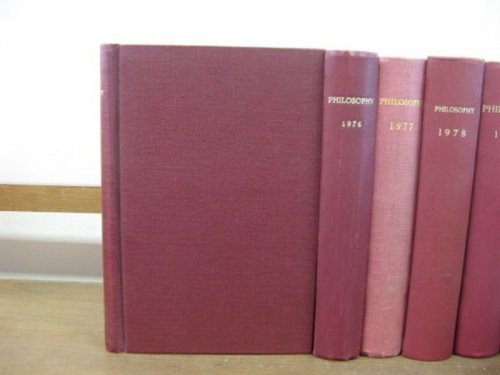 Philosophy: The Journal of the Royal Institute of Philosophy; Volume 50, 1975