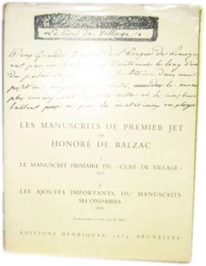 Le Cure De Village I-II