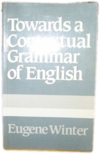 Towards a Contextual Grammar of English