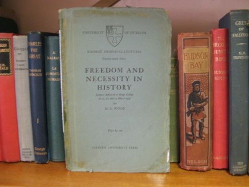 Freedom and Necessity in History