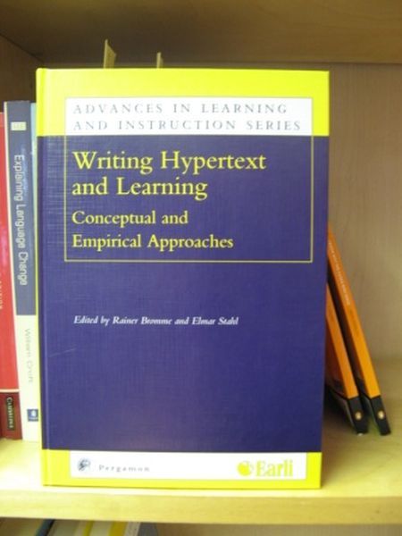 Writing Hypertext and Learning: Conceptual and Empirical Approaches (Advances in Learning and Instruction Series)